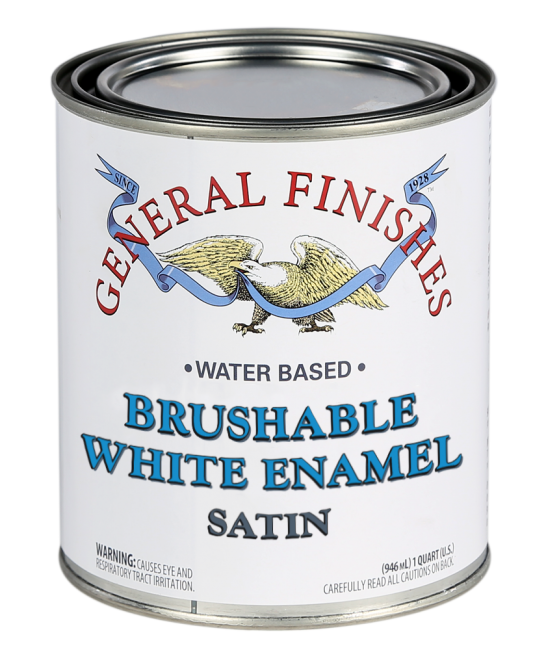 General Finishes Water Based Brushable White Enamel