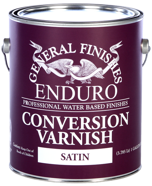 General Finishes Clear Water Based Conversion Varnish Top Coat - Catalyst included!