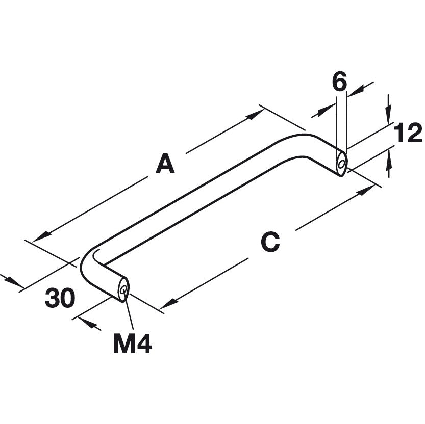 Hafele Horizon Pull Architectural