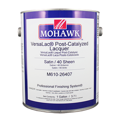 Mohawk Versalac Post-Catalyzed Clear Lacquer Top Coat (CATALYST SOLD SEPARATELY)