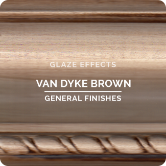General Finishes Water Based Glaze, Finish Effects