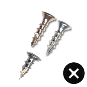 Flat Phillips Drive Type 17 Deep Thread Wood Screw - Intertek