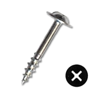 Modified Truss Phillips Drive Deep Thread Wood Screw - Intertek