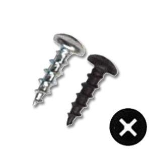 Pan Phillips Drive Deep Thread Wood Screw - Intertek