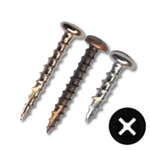 Pan Phillips Drive Type 17 Deep Thread Wood Screw - Intertek