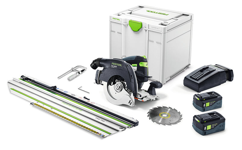 Festool 576173 HKC 55 AirStream/Bluetooth Cordless Track Saw Plus 5.2Ah Set