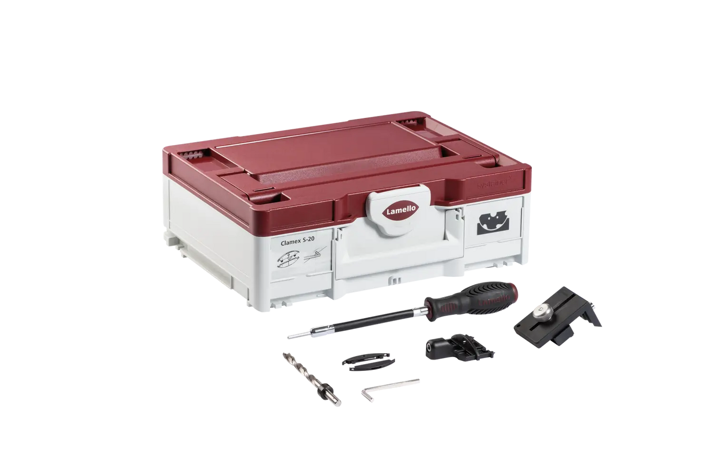 Lamello Clamex S-20 Detachable Furniture Connector Starter Set with Systainer3