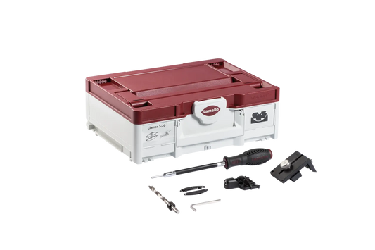 Lamello Clamex S-20 Detachable Furniture Connector Starter Set with Systainer3