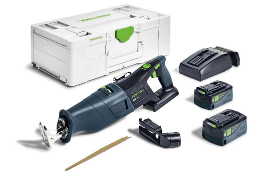 Festool Cordless Reciprocating Saw RSC 18 5.0 EB-Plus