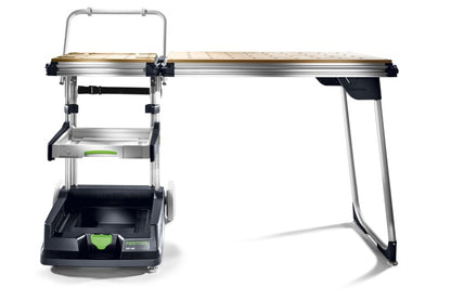 Festool 203802 MW 1000 Mobile Workshop Set with Extension Table (MFT)