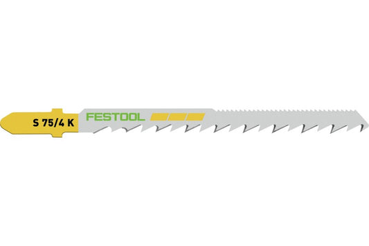 Festool 204266 S 75/4 K Scroll Cut Jigsaw Blade 20 Pack