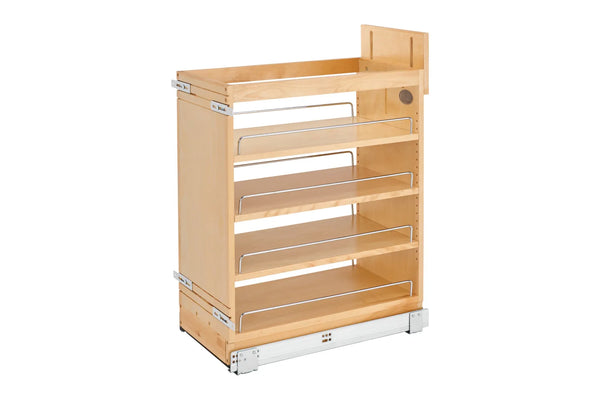 Rev-A-Shelf 448 Cabinet Base Pull-Out with Blumotion Soft-Close Slides, for Full Height