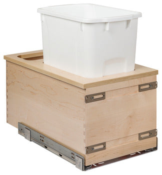 Century Cascade Series Baltic Birch Waste Bin