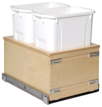 Century Edge Series Baltic Birch Waste Bin