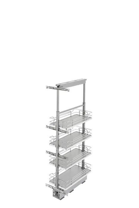 Rev-A-Shelf 5343 Series Solid Bottom Pantry Pullout | 4 Shelves with Soft-Close