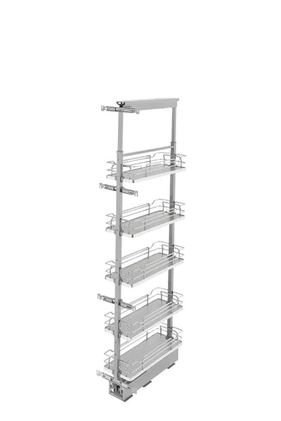 Rev-A-Shelf 5358 Series Solid Bottom Pantry Pullout | 5 Shelves with Soft-Close