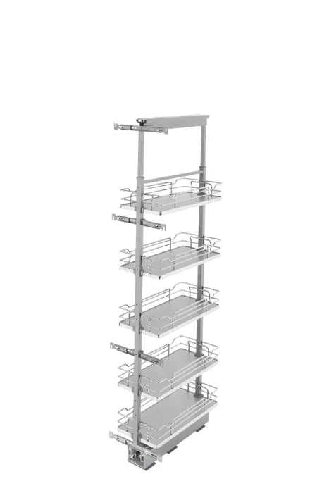 Rev-A-Shelf 5358 Series Solid Bottom Pantry Pullout | 5 Shelves with Soft-Close
