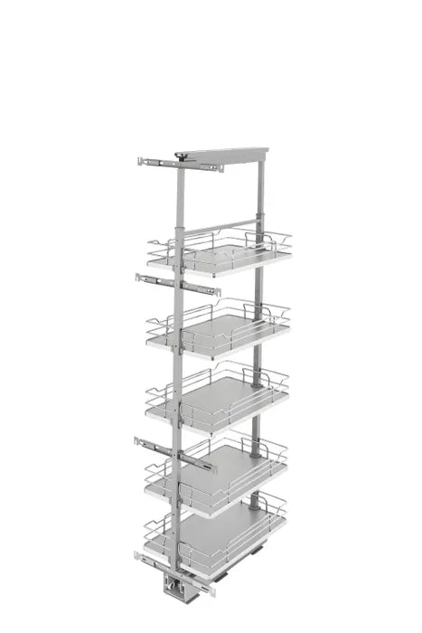 Rev-A-Shelf 5358 Series Solid Bottom Pantry Pullout | 5 Shelves with Soft-Close