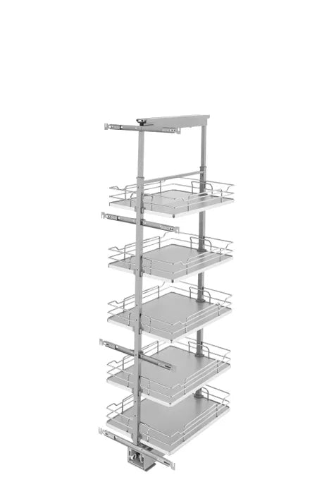 Rev-A-Shelf 5358 Series Solid Bottom Pantry Pullout | 5 Shelves with Soft-Close