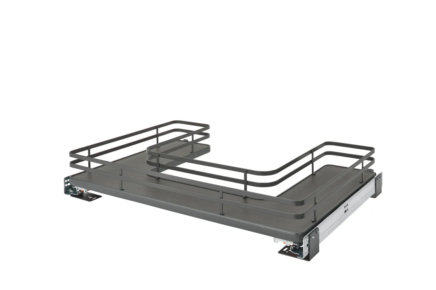 Rev-A-Shelf 5386 Series U-Shaped Solid Bottom Vanity Pullout with Soft-Close