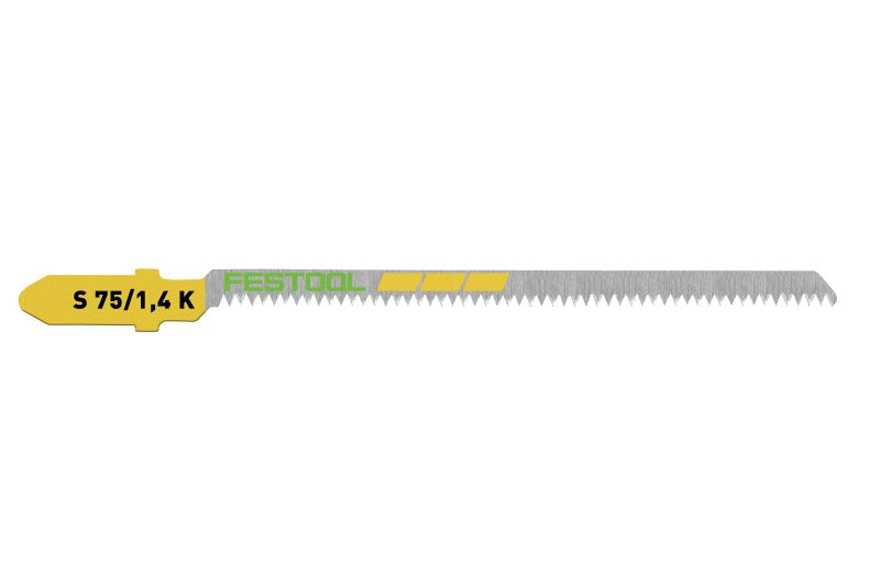 Festool 204267 S 75/1.4 K Scroll Cut Jigsaw Blade 5 Pack