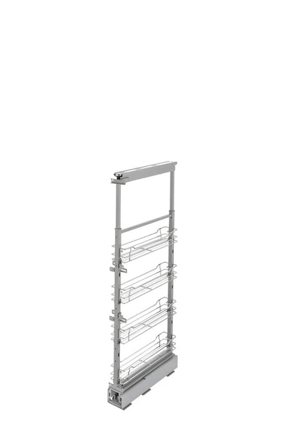 Rev-A-Shelf 5700 Series 4-Shelf Wire Pantry Pullout - Short Height