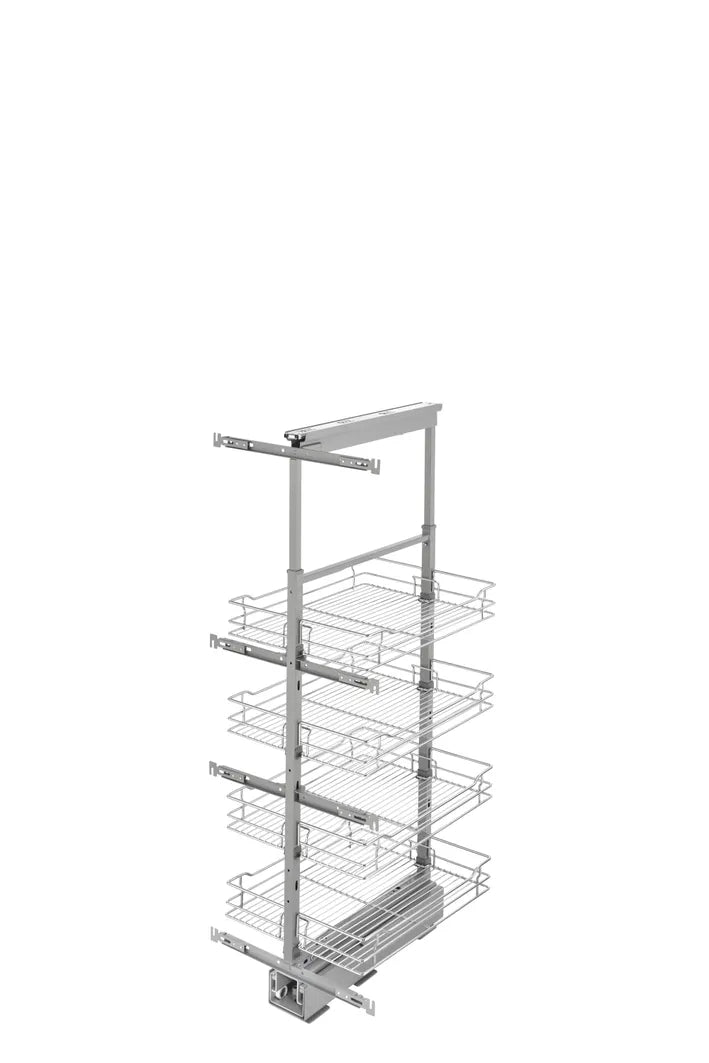 Rev-A-Shelf 5700 Series 4-Shelf Wire Pantry Pullout - Short Height