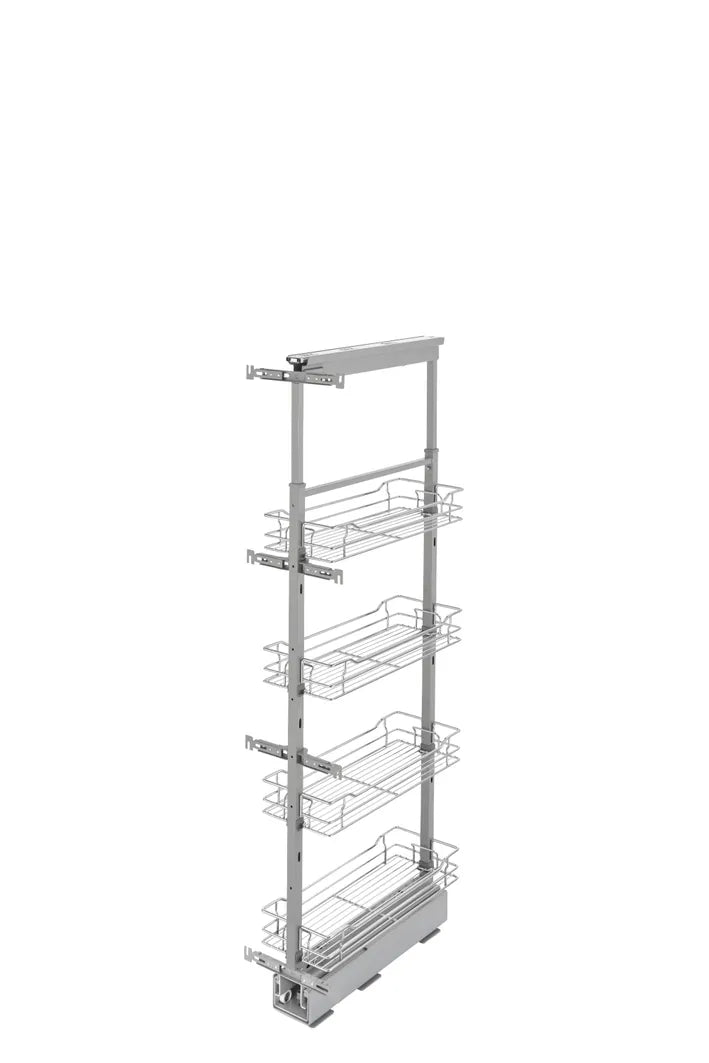Rev-A-Shelf 5700 Series 4-Shelf Wire Pantry Pullout - Medium Height