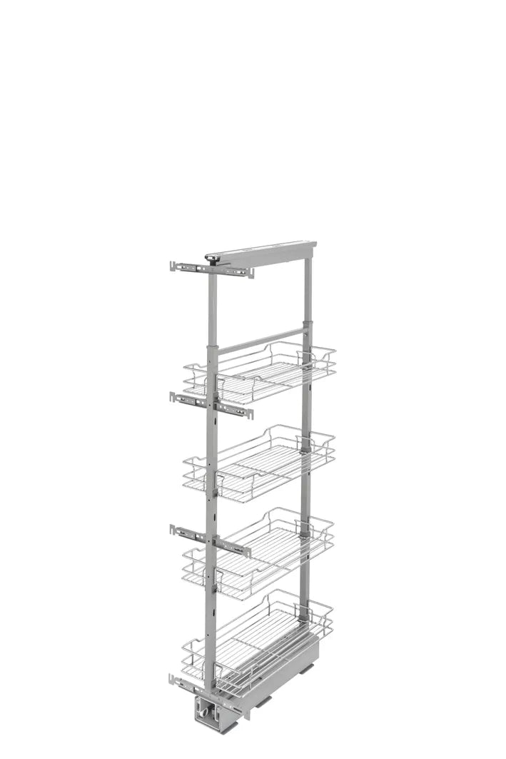 Rev-A-Shelf 5700 Series 4-Shelf Wire Pantry Pullout - Medium Height