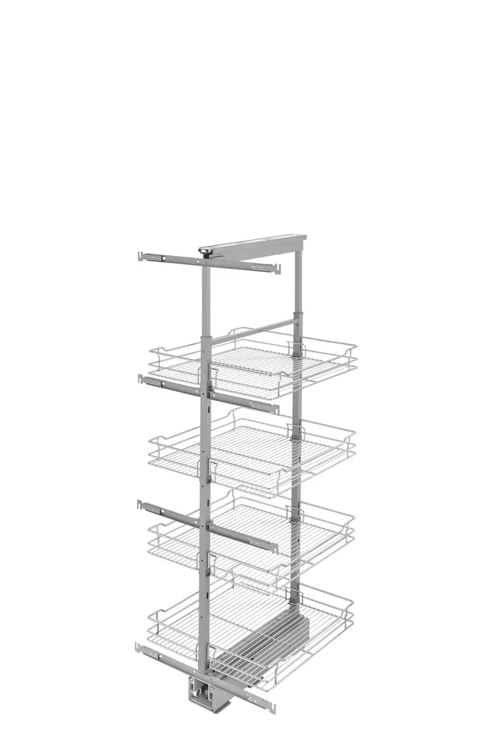 Rev-A-Shelf 5700 Series 4-Shelf Wire Pantry Pullout - Medium Height