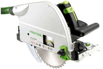Festool 576119 TS 75 EQ-F-Plus-FS Plunge Cut Track Saw with 75" Guide Rail & Systainer3