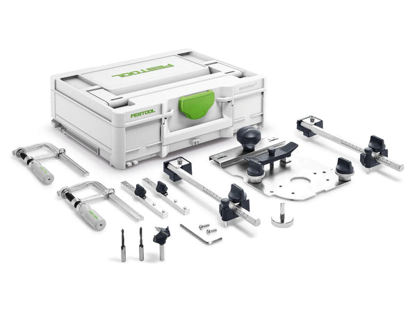 Festool 576799 LR 32 Hole Drilling Set for OF1010 & OF1400 Routers in Systainer3