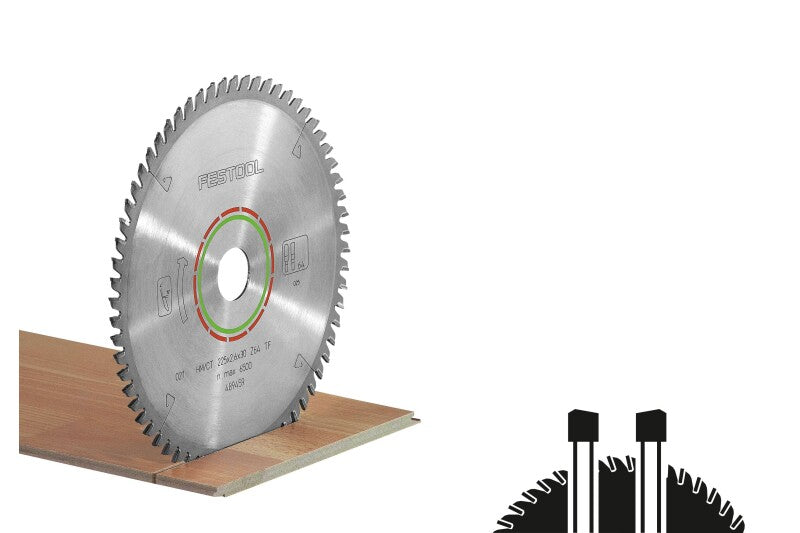 Festool 576930 216x2, 3x30 WZ/FA60 Laminate/HPL Circular Saw Blade for KSC 60