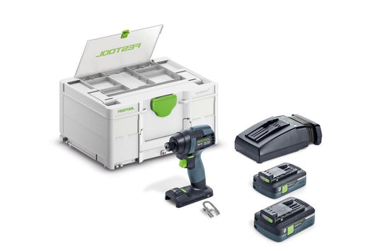 Festool 577614 TID 18 Cordless 18V Impact Driver PLUS 4.0Ah Kit with Systainer3