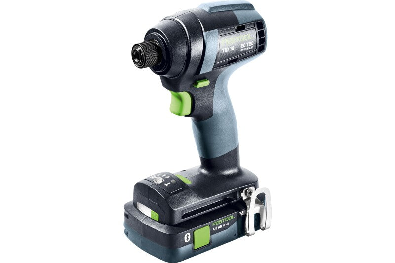 Festool 577614 TID 18 Cordless 18V Impact Driver PLUS 4.0Ah Kit with Systainer3