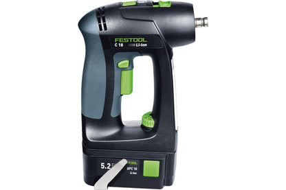 Festool 577619 C 18 Cordless Drill Bluetooth HighPower 4.0Ah Kit with Systainer3