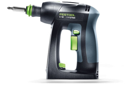 Festool 577620 C 18 Cordless Drill BASIC Tool Only with Systainer3