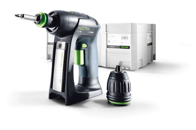 Festool 577620 C 18 Cordless Drill BASIC Tool Only with Systainer3