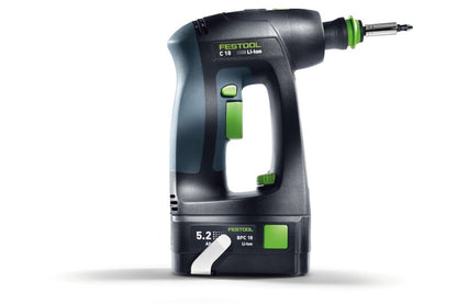 Festool 577619 C 18 Cordless Drill Bluetooth HighPower 4.0Ah Kit with Systainer3