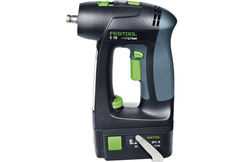 Festool 577619 C 18 Cordless Drill Bluetooth HighPower 4.0Ah Kit with Systainer3