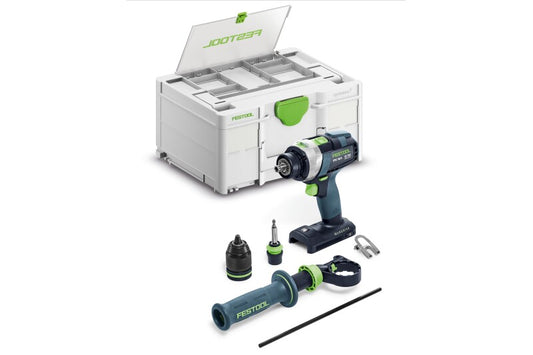 Festool 577627 QUADRIVE TPC 18/4 Cordless Hammer Drill BASIC Tool Only with Systainer3