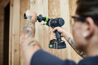 Festool 577627 QUADRIVE TPC 18/4 Cordless Hammer Drill BASIC Tool Only with Systainer3