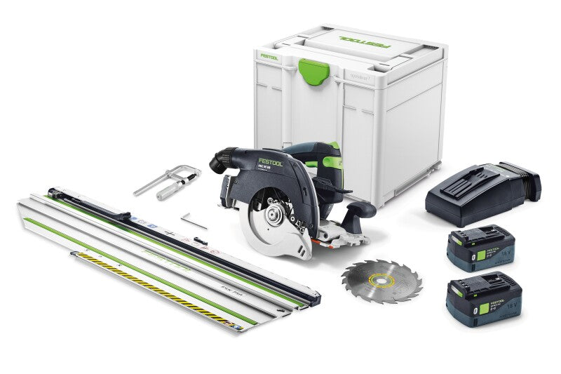 Festool 577663 HKC 55 Cordless Track Saw Bluetooth 5.2Ah PLUS-FSK with Systainer3