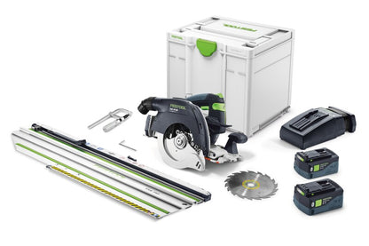 Festool 577663 HKC 55 Cordless Track Saw Bluetooth 5.2Ah PLUS-FSK with Systainer3