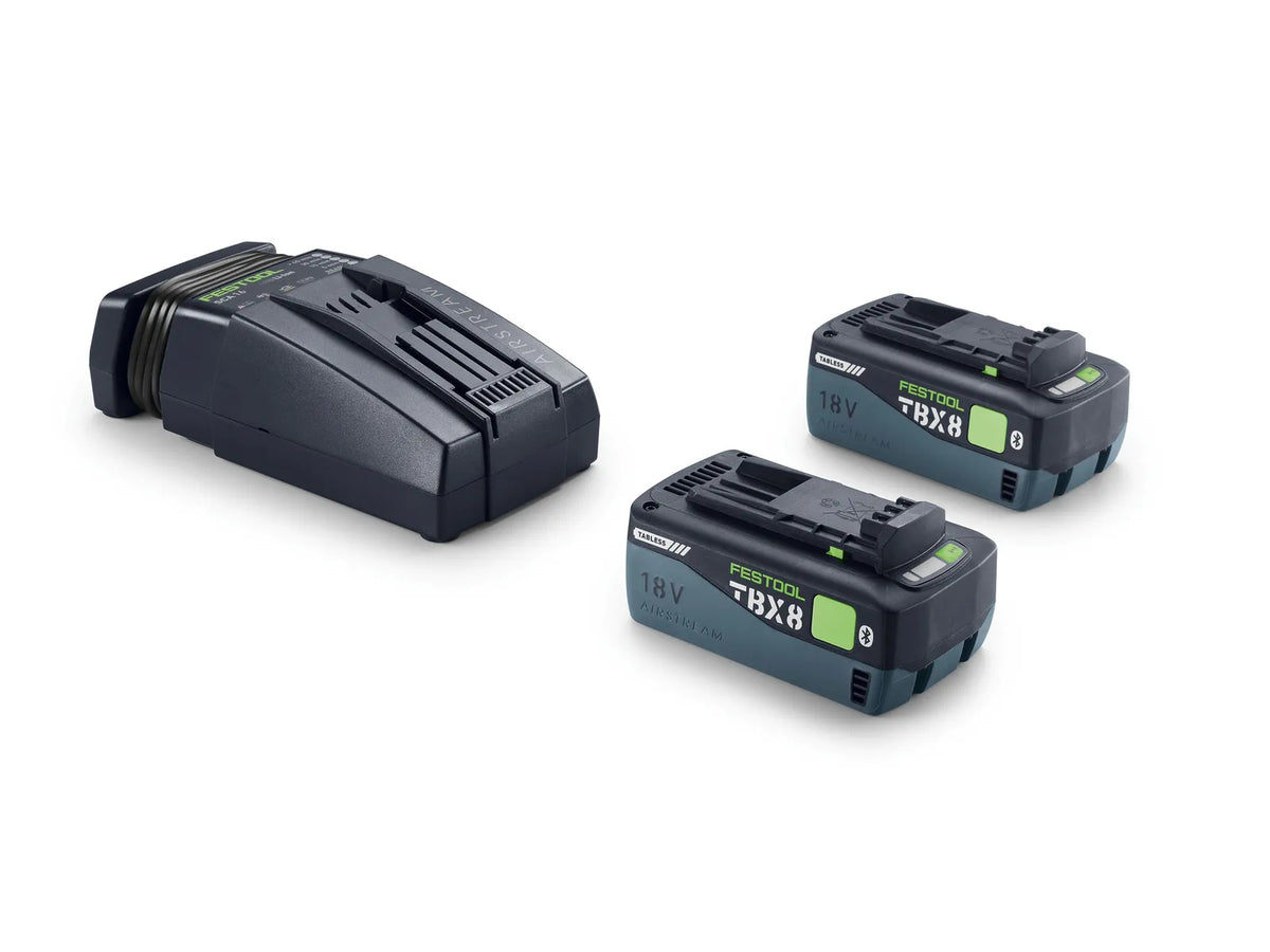 Festool 578903 Energy Set 18V 2x TBX 8/SCA 16