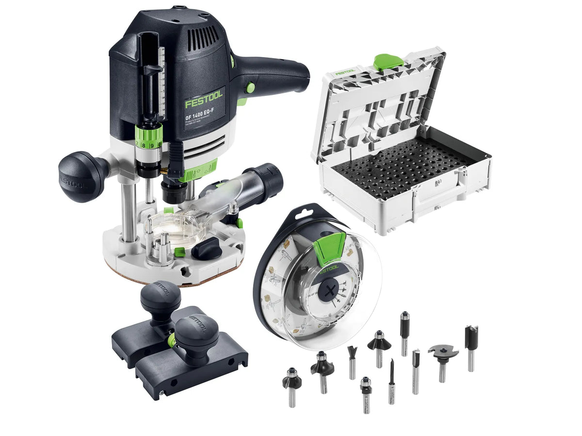 Festool 579463 OF 1400 EQ-F-Plus Router Starter Set