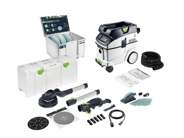 Festool 579566 PLANEX LHS 2 225 Drywall Sander Starter Set