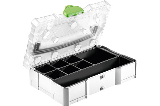 Festool 203821 MINI T-LOC Systainer UNI with Transparent Lid