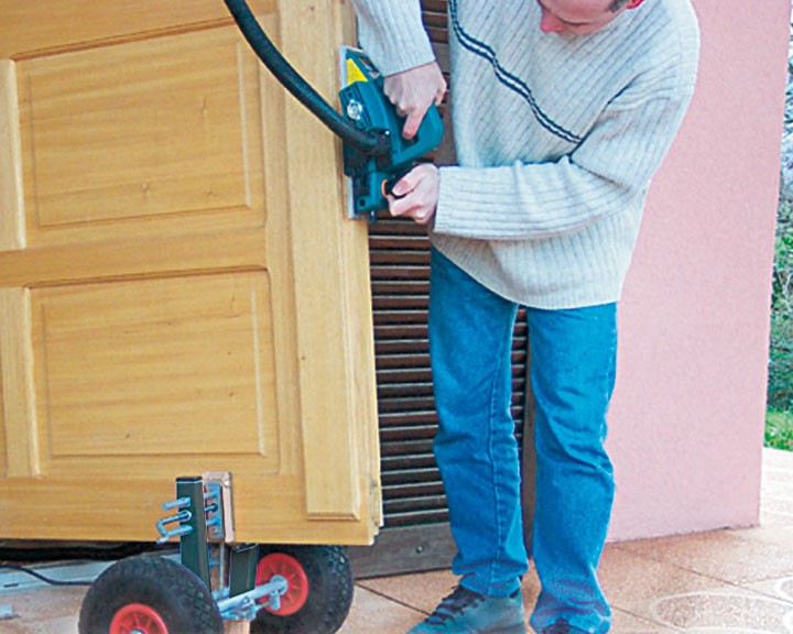 Virutex SPR770T Clamping Support with Wheels