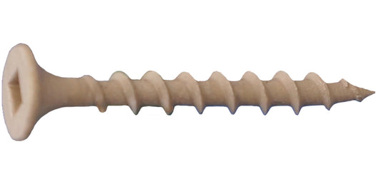 Daggerz Dagger-Deck™ Square Bugle Head Deck Screws | ACQ Ultra-Guard Tan